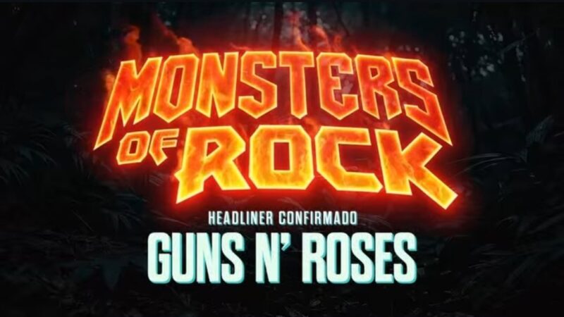Guns N’ Roses será headliner do Monsters of Rock 2026 no Brasil