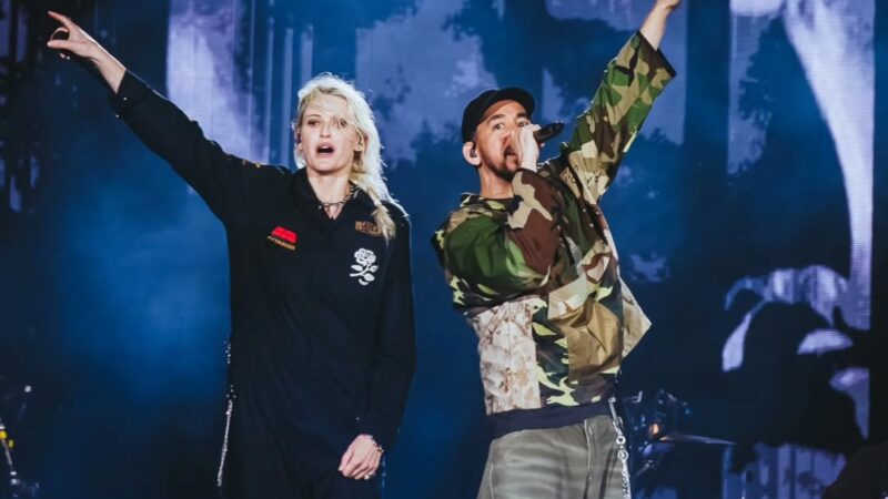Linkin Park celebra boa fase em show no Morumbis em SP