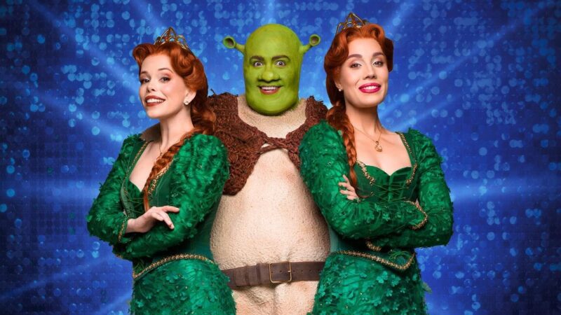 'Shrek - O Musical' divulga imagens com Tiago Abravanel, Myra Ruiz e Fabi Bang