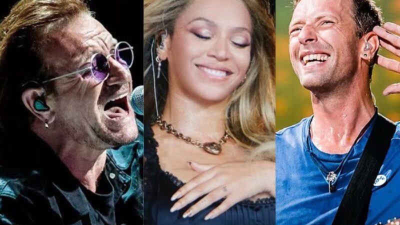 U2, Beyoncé, Coldplay, e mais, são apostas de prefeito do Rio para show em Copacabana
