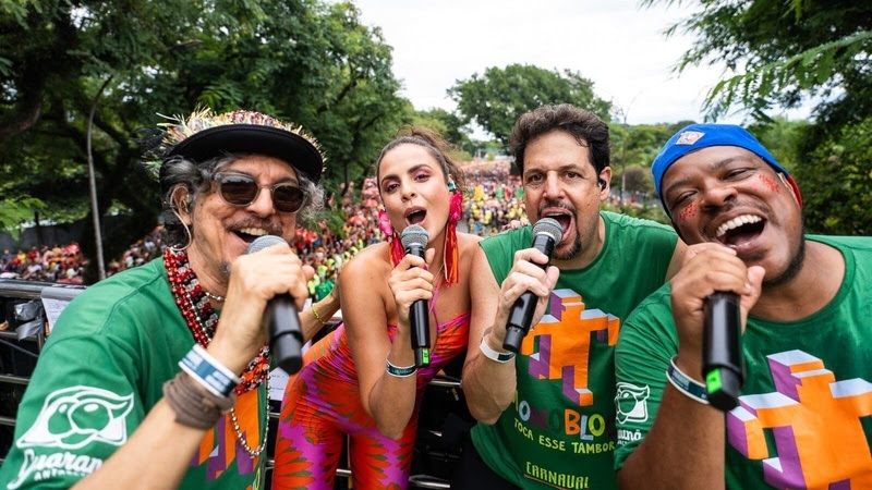 Monobloco e Quintal dos Prettos com Emicida e Maria Rita agitam Pré-Carnaval em SP neste domingo