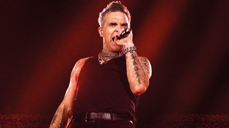 Robbie Williams anuncia show único no Brasil em outubro