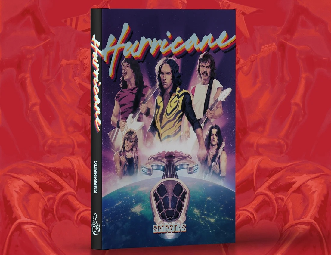 Scorpions anuncia graphic novel inspirada em ‘Rock You Like a Hurricane’